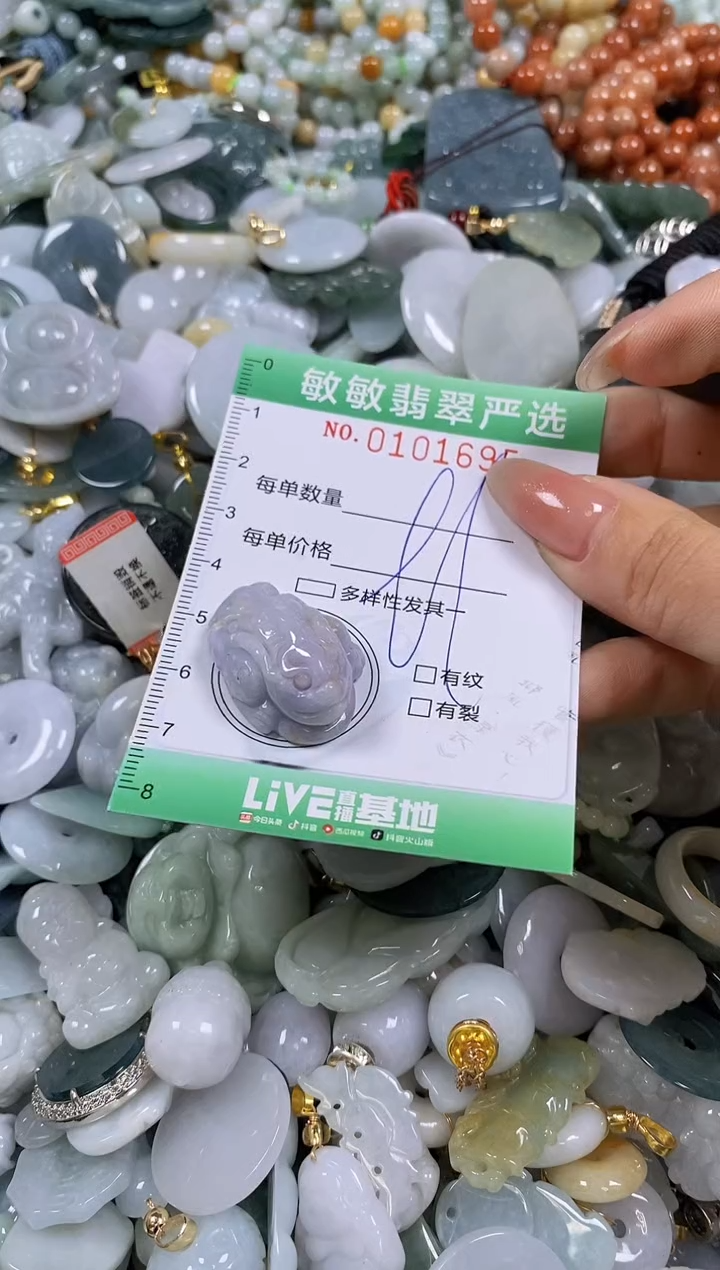 【闪购商品】翡翠颈饰未镶嵌闪购链接0101695