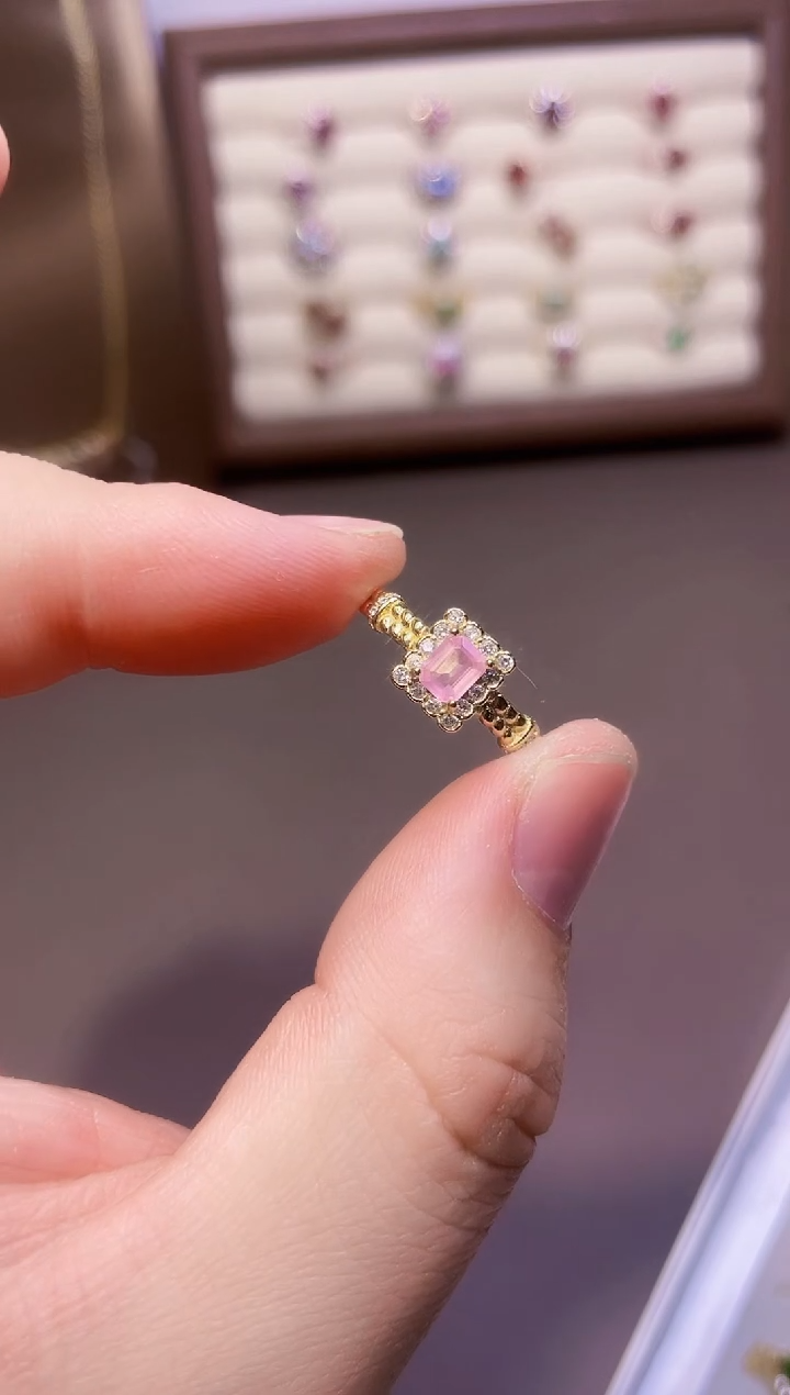 【闪购商品】尖晶石戒指银S925镶嵌一枚