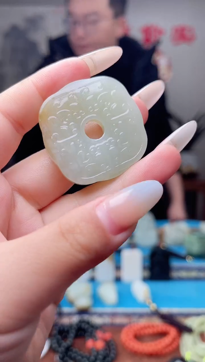 【闪购商品】和田玉挂件未镶嵌1