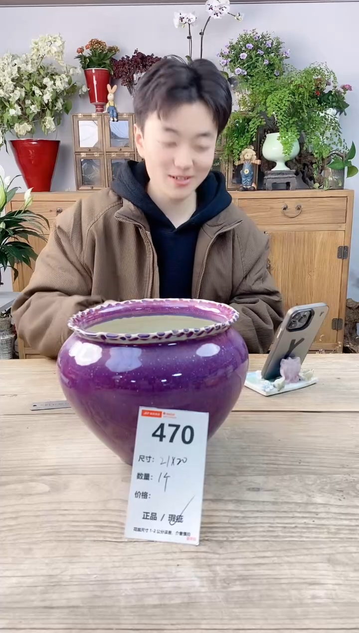 小玩子花盆直播编号470