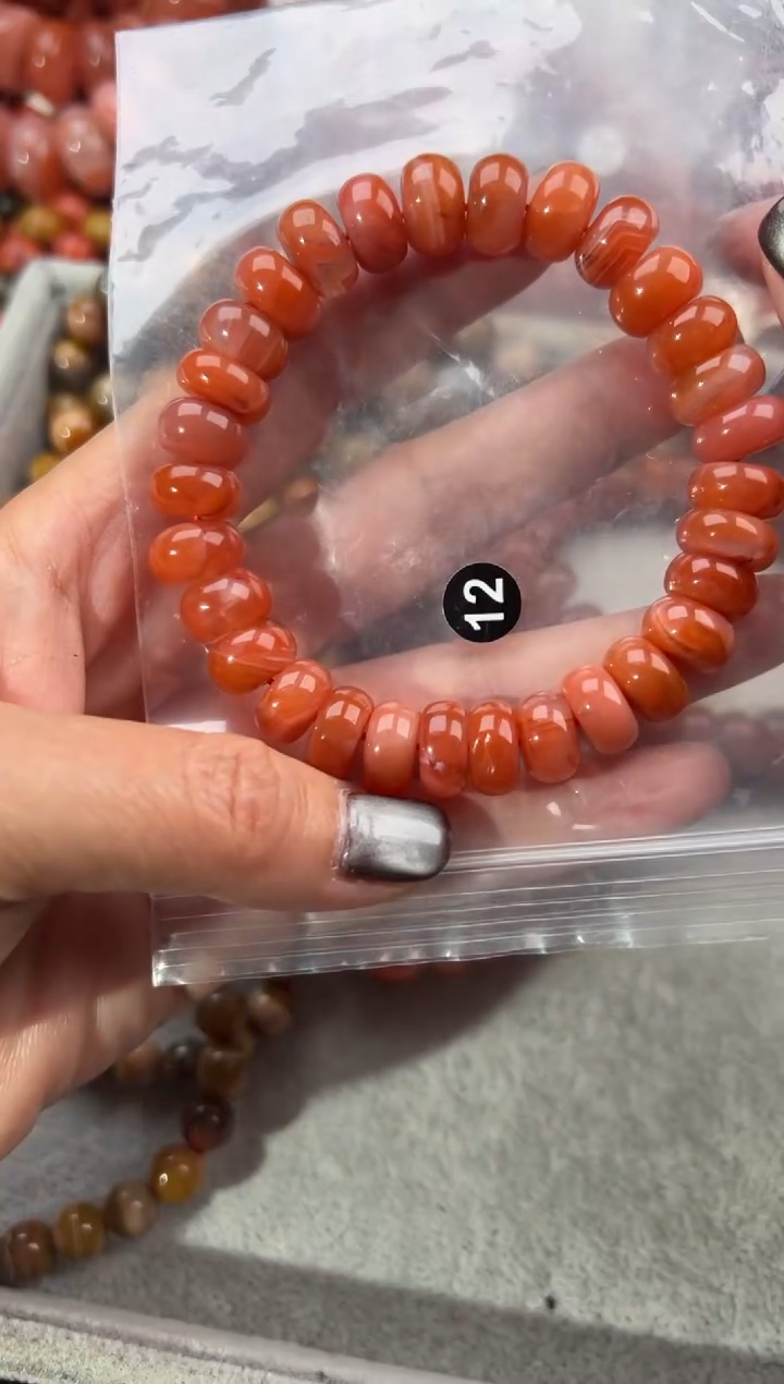 未镶嵌手串南红玛瑙12