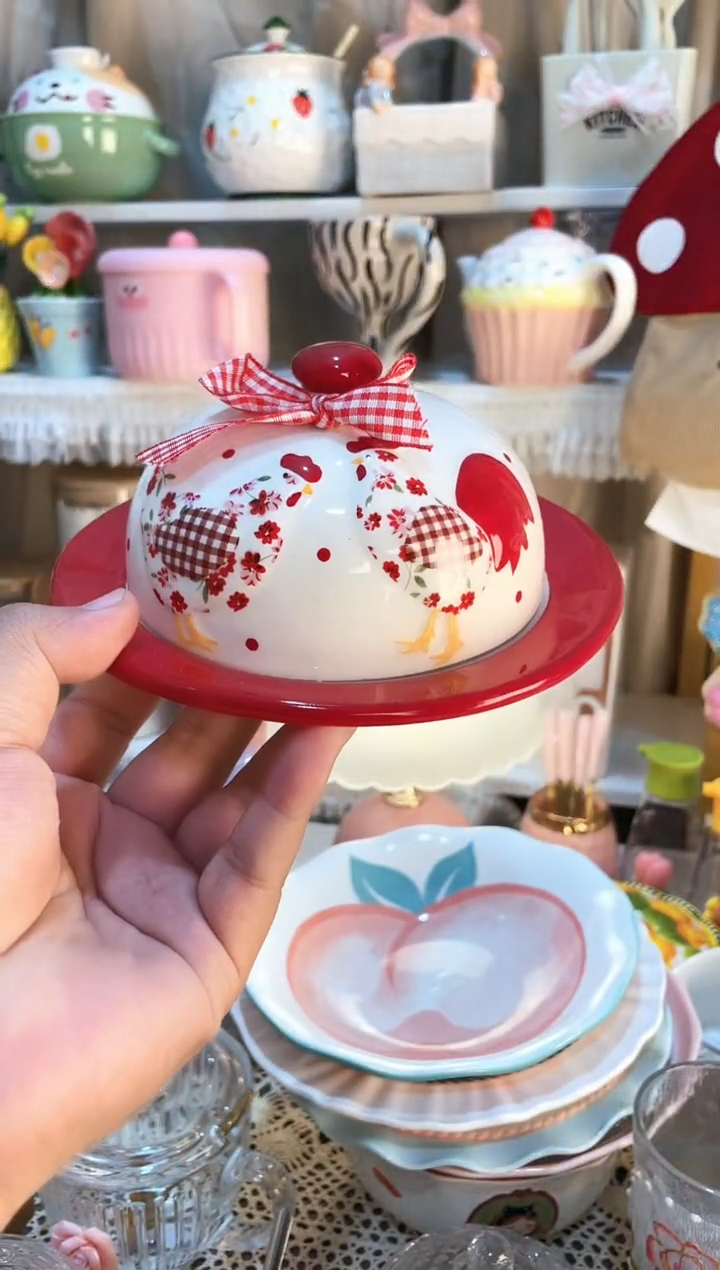 【闪购商品】瓷片蛋糕盘质量好发货快放心拍