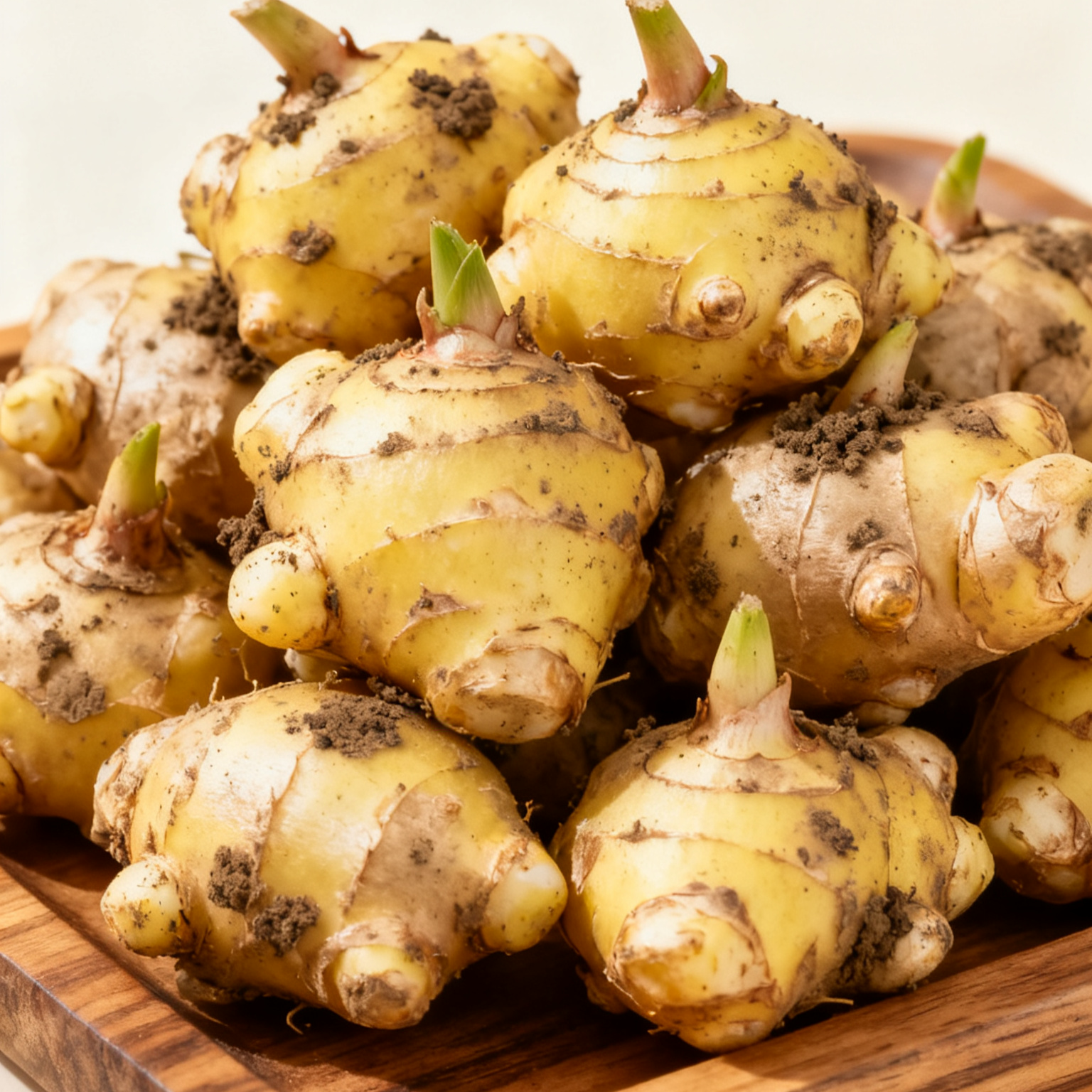 盐池县冯记沟乡农家自种旱地洋姜新鲜现挖下饭适宜腌制酱菜泡菜