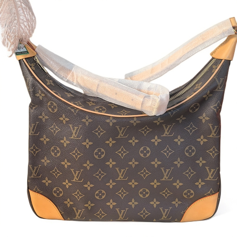 99新 LouisVuitton/路易威登 经典老花牛角33单肩包 更换植鞣革