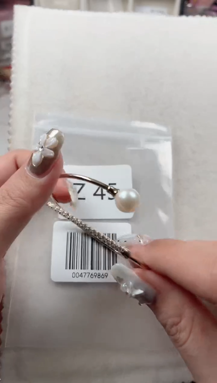 银S925镶嵌手镯海水珍珠Z45