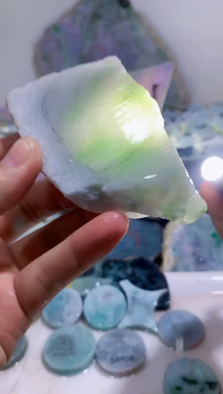 裸石翡翠0蒙0翡翠珠宝72
