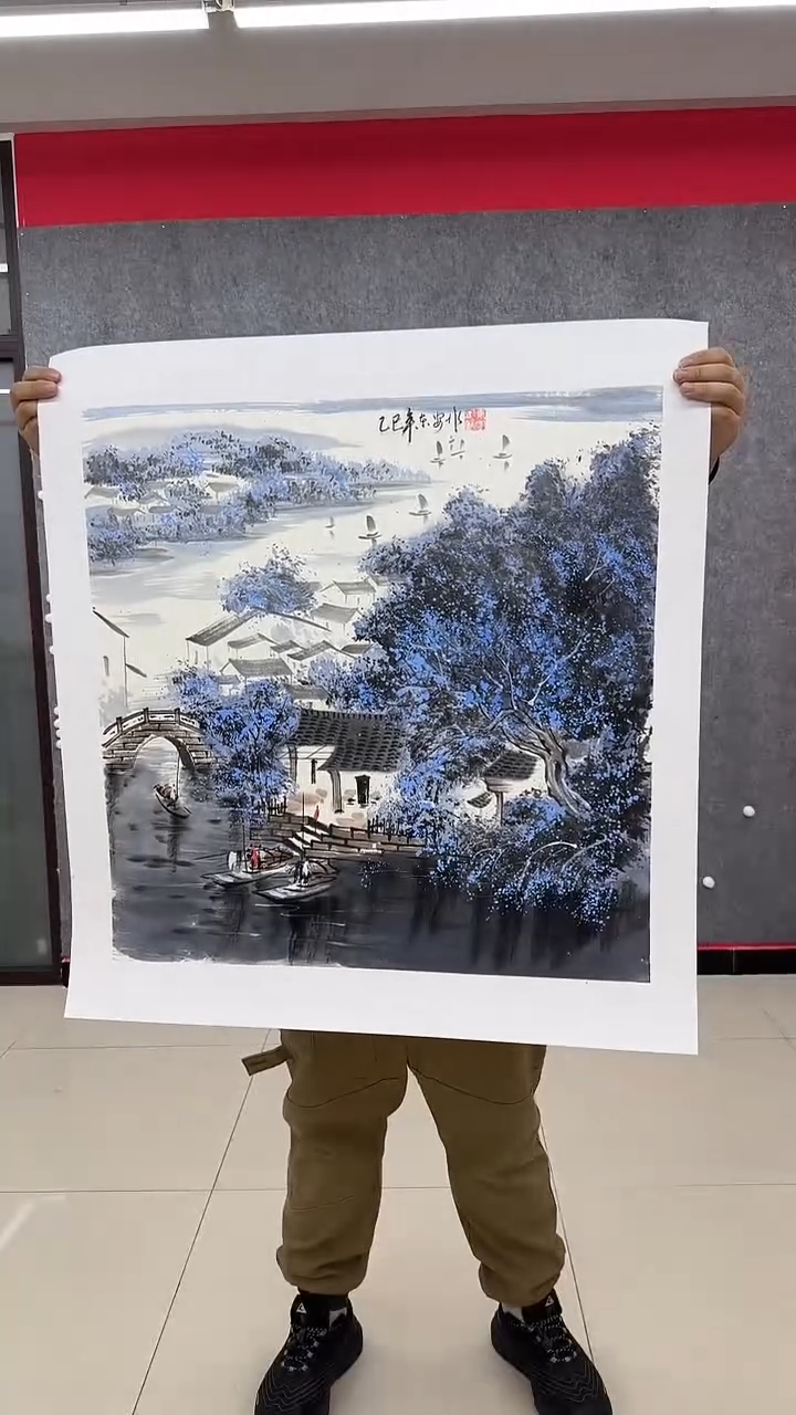 【闪购商品】国画梁东安手绘国画