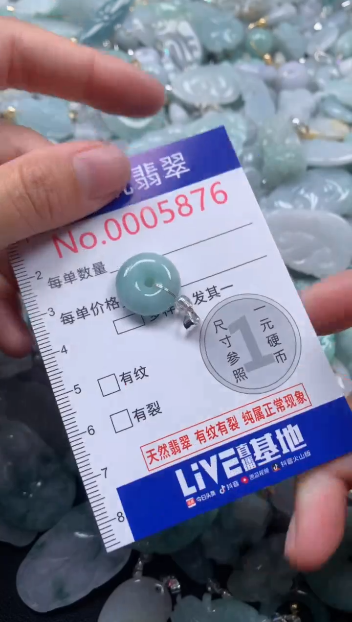 颈饰未镶嵌翡翠5876