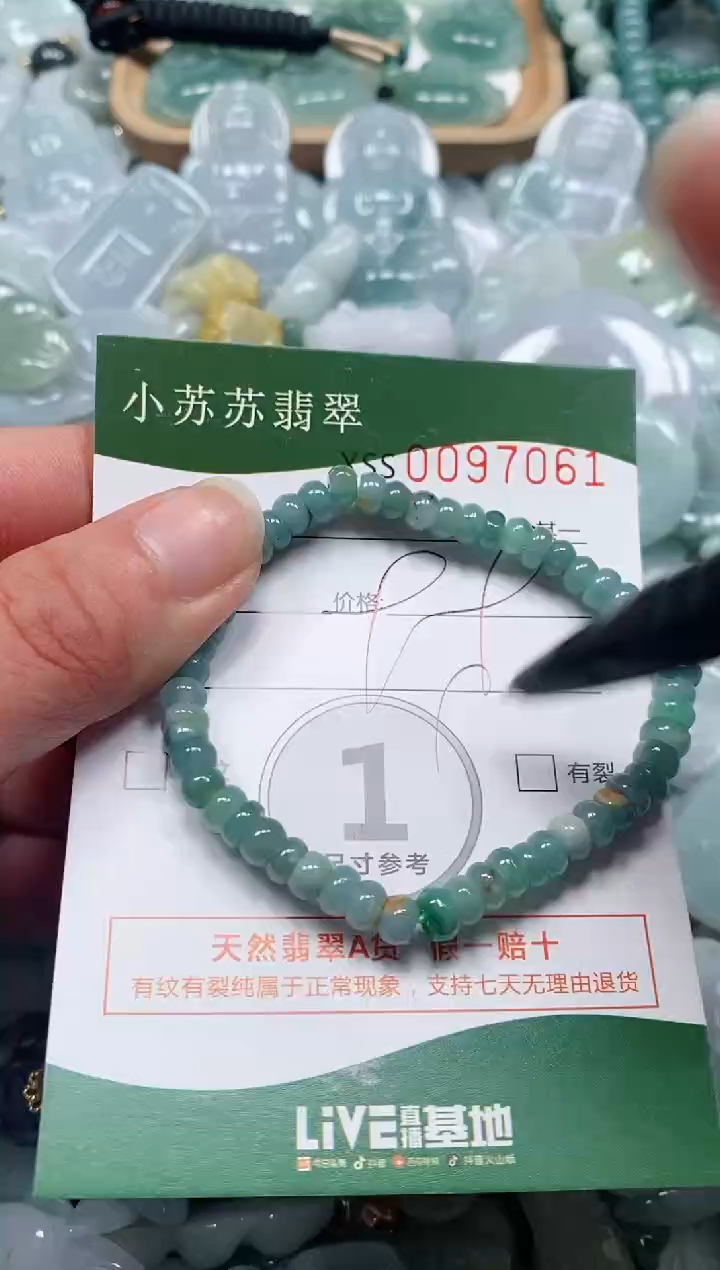 【闪购商品】翡翠颈饰未镶嵌闪购商品0097061