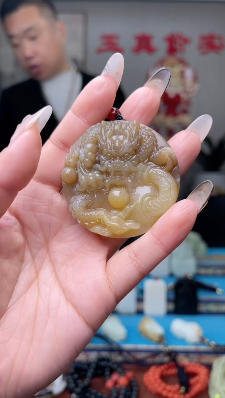 【闪购商品】和田玉挂件未镶嵌1