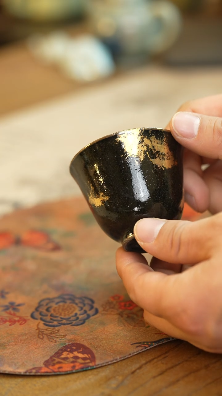 【闪购商品】瓷片洒金花神景德镇上庄陶瓷