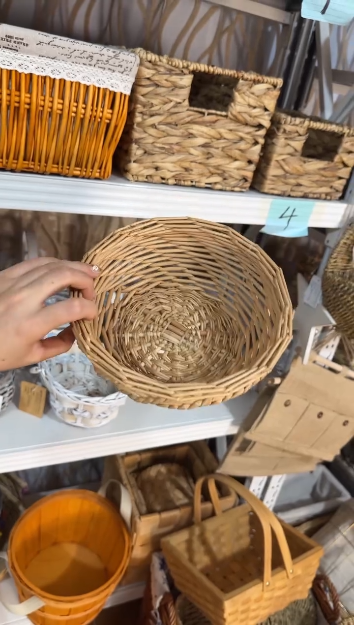 圆形葫芦编织果盘