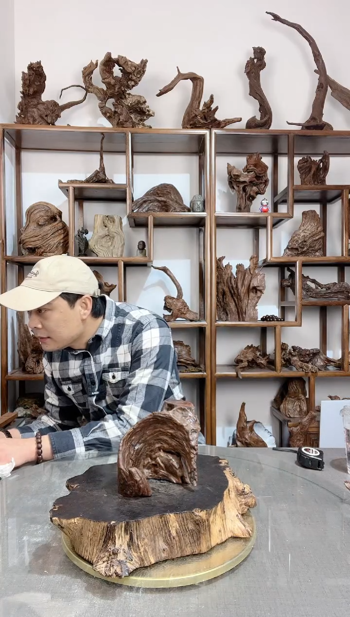 【闪购商品】木沐风根艺摆件摆件732