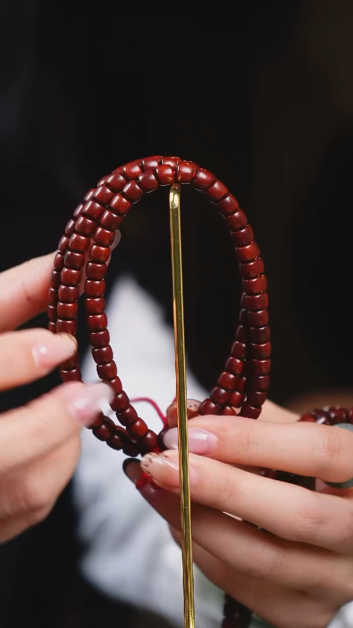 手串/手链小叶紫檀辉SG0081小叶紫檀竹节5*6