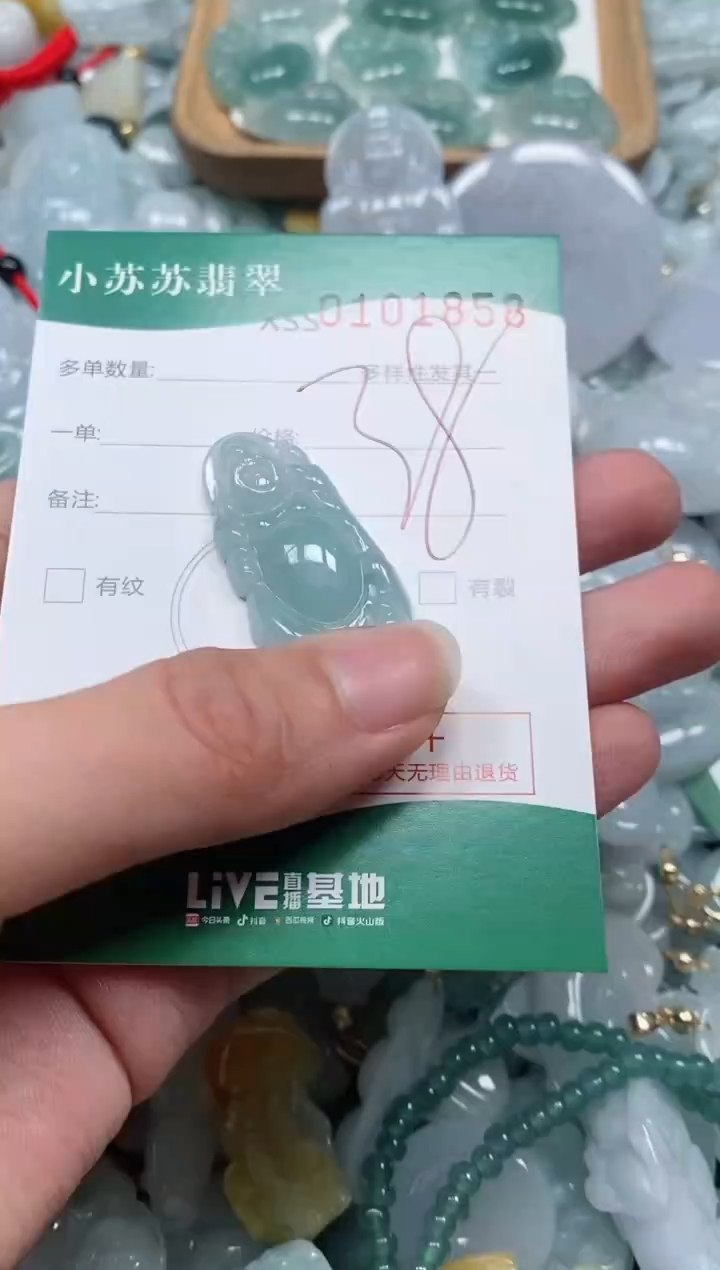 【闪购商品】翡翠颈饰未镶嵌闪购商品0101858