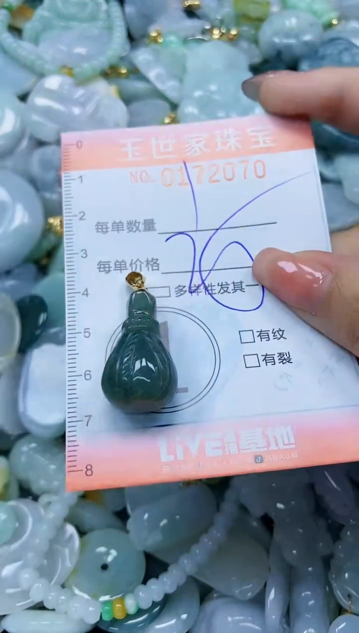 【闪购商品】翡翠颈饰未镶嵌闪购0172070