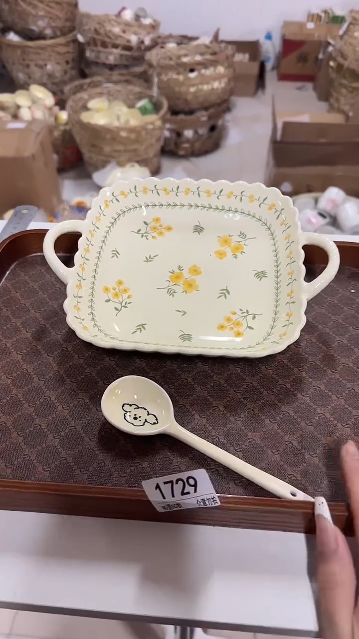 陶瓷手柄款微瑕四单包邮1729