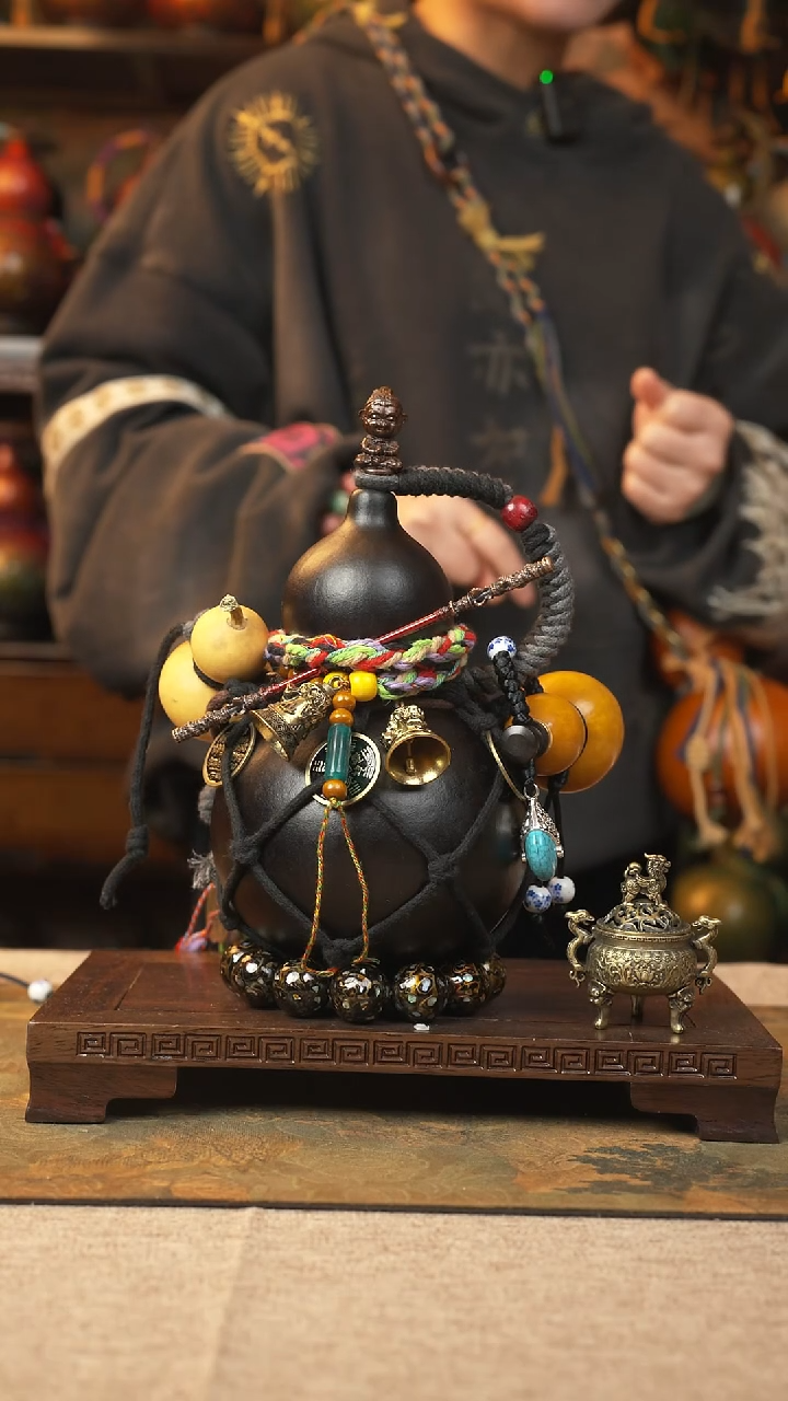 【闪购商品】346大漆葫芦一物一拍记葫堂出品