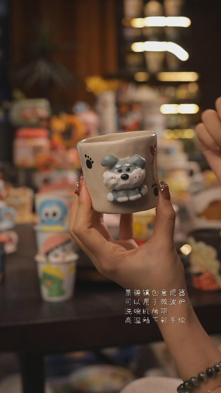 景德镇釉下彩绘设计师款式陶瓷