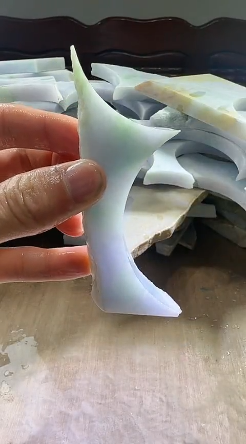 裸石翡翠缅甸翡翠A货花129