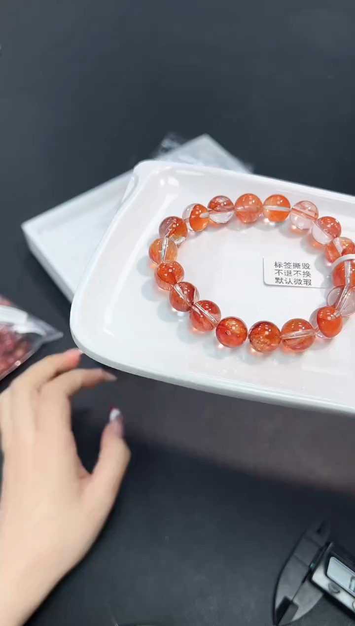 【闪购商品】水晶手串未镶嵌37O多样性发其一/1条11mm默认微瑕