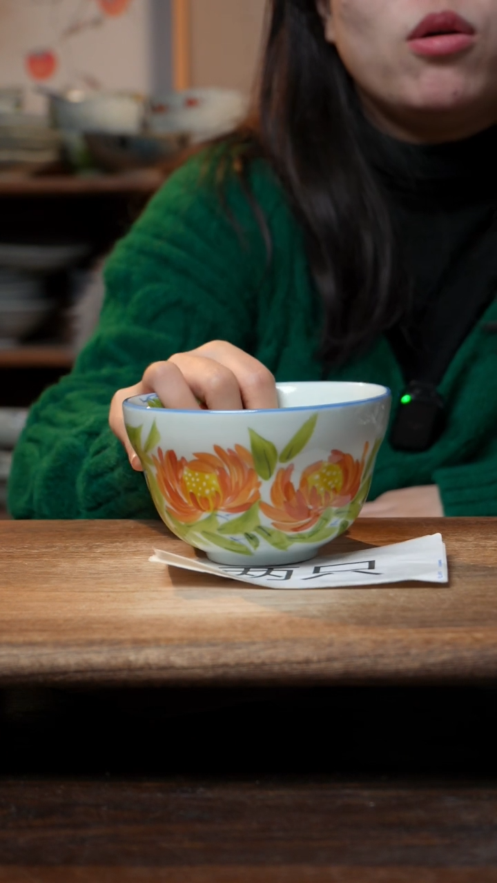 【闪购商品】瓷2个景德镇高温瓷釉下瓷