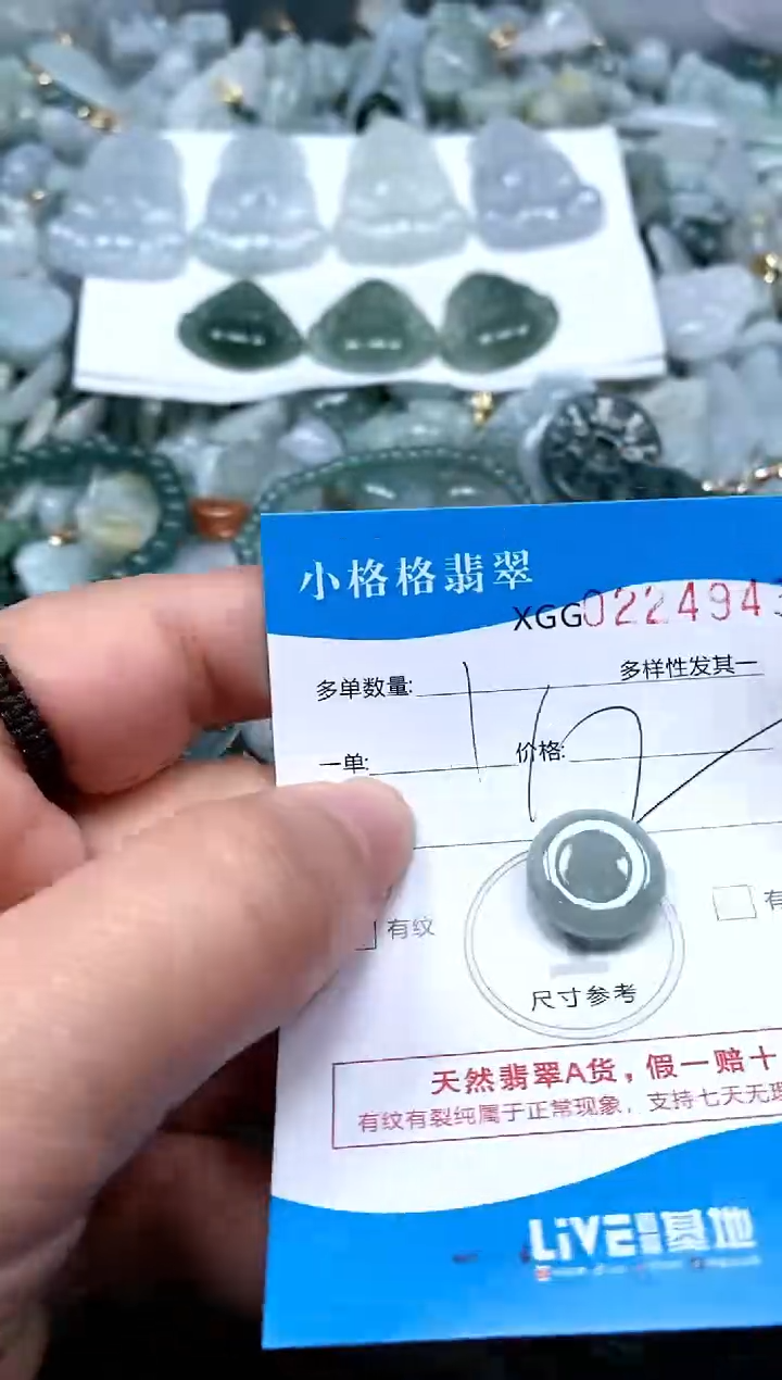 【闪购商品】翡翠颈饰未镶嵌闪购商品0224943