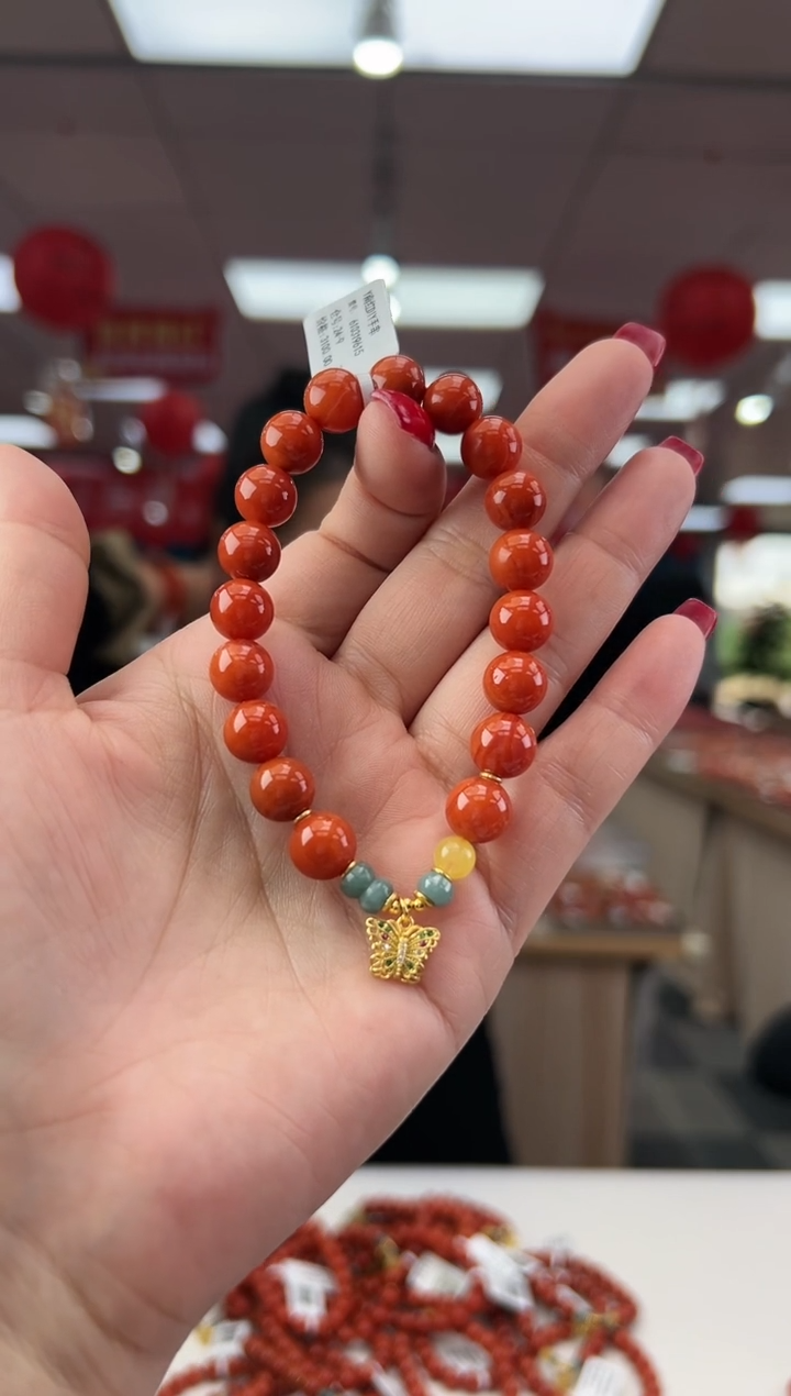 【闪购商品】南红玛瑙珠串未镶嵌多样发其一/9/610319615
