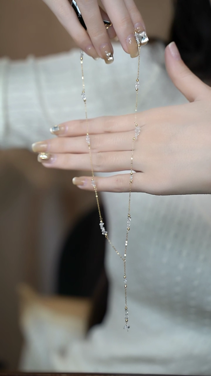 【闪购商品】水晶项链未镶嵌FFXL00886