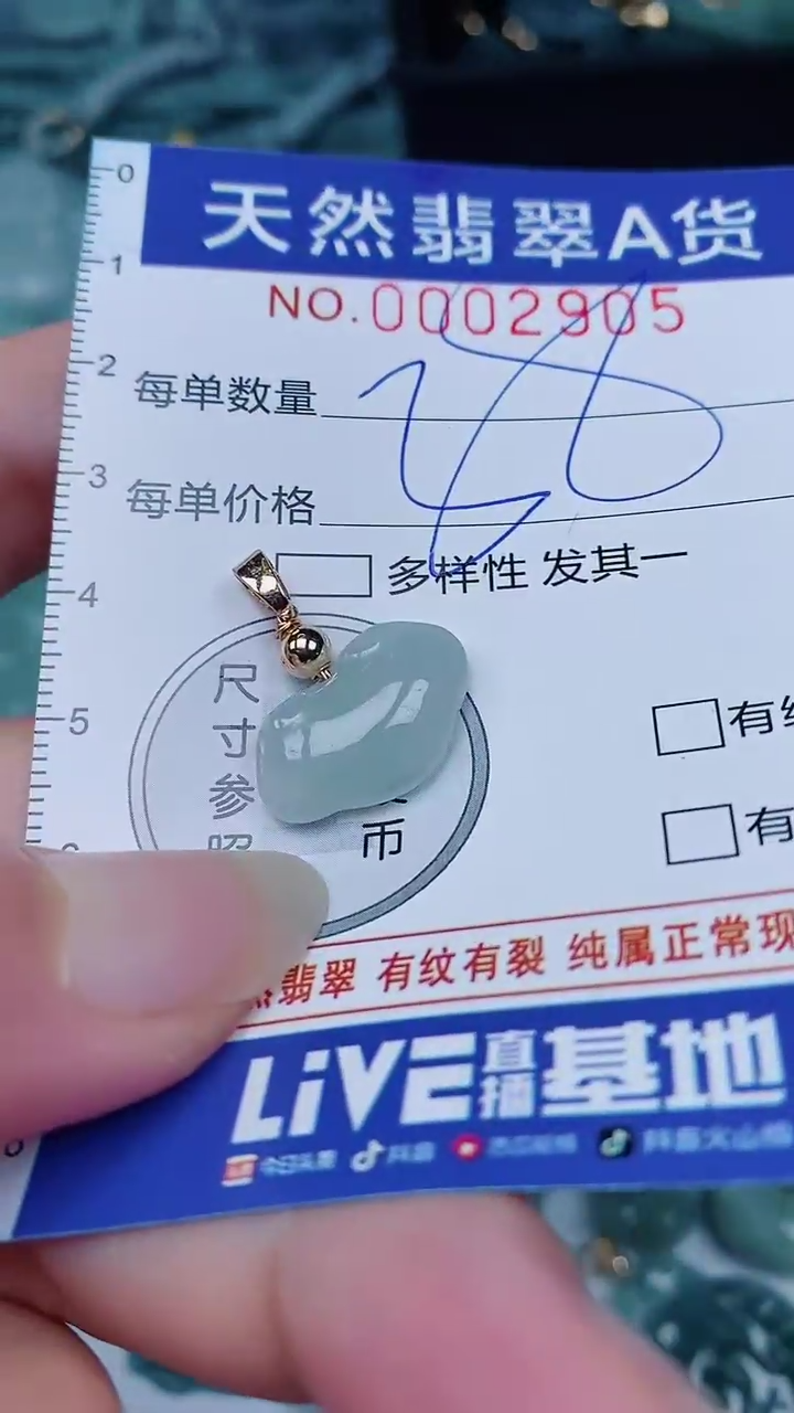 翡翠未镶嵌颈饰00002905