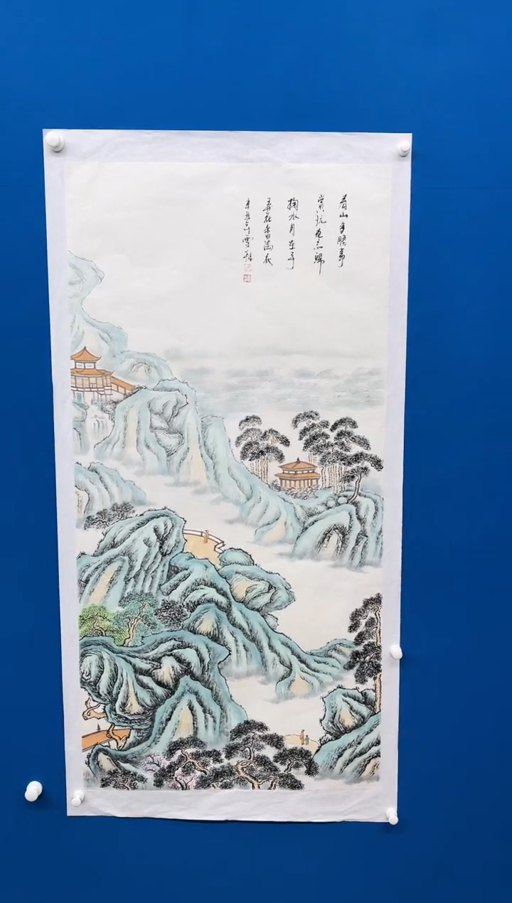 【闪购商品】国画张-四尺山水/无框/W