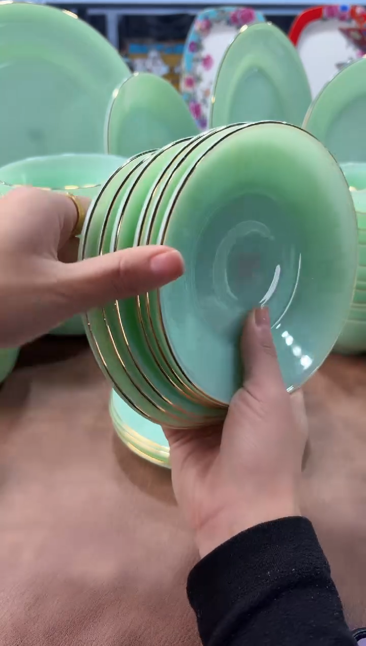 玉瓷6英寸骨碟6只景德镇餐具