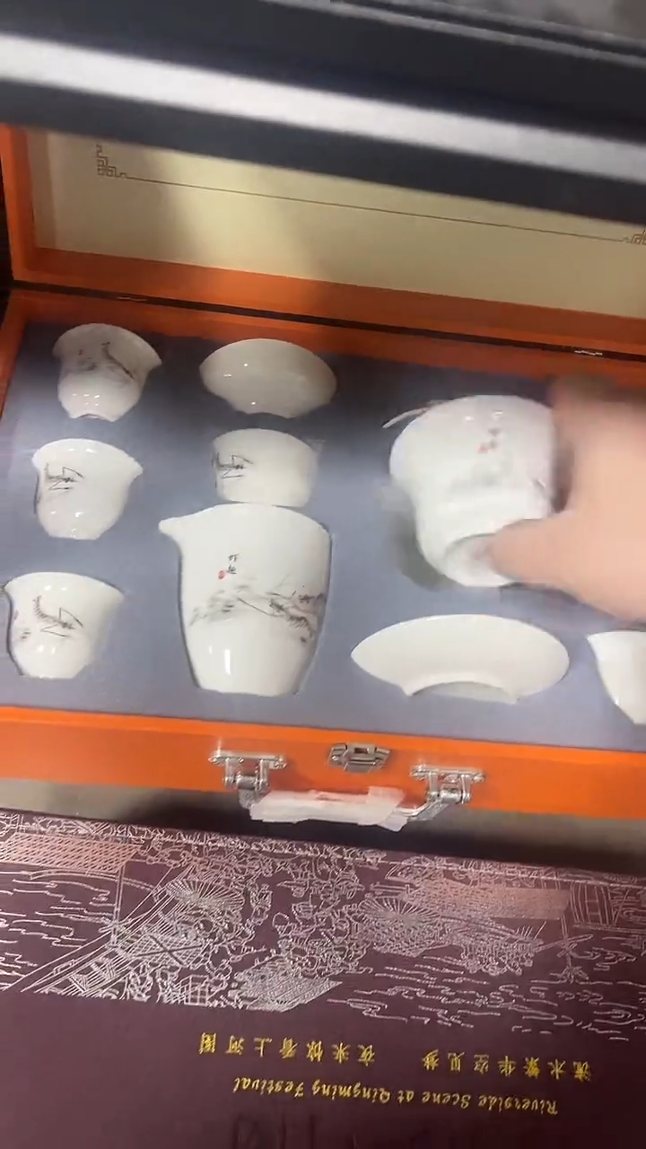 摆件青韵瓷华清货专属链接