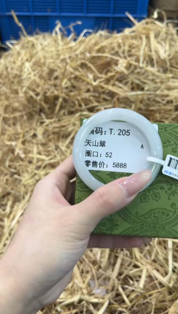 未镶嵌手镯石英质玉T.205