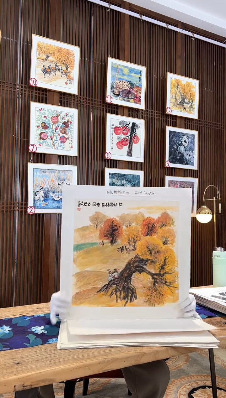 版画耿玉琨名章限量版画S