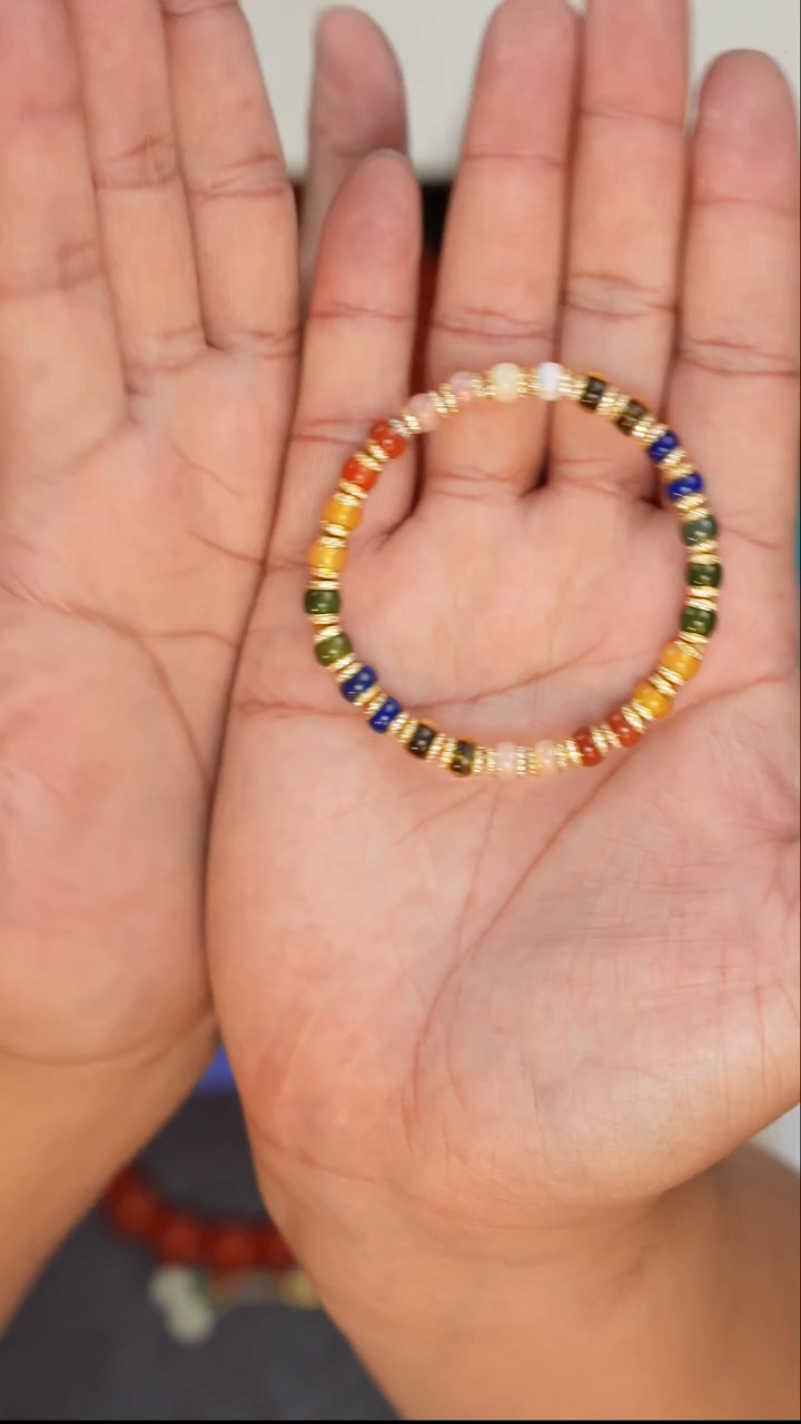 【闪购商品】青金石手串未镶嵌青金石多宝手串