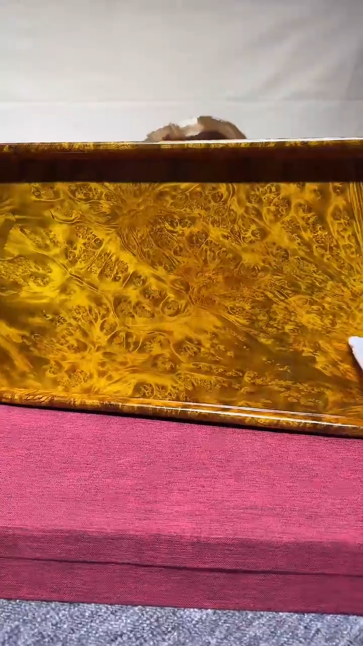 满瘤疤独板文承盘 41.3-25.2-3cm