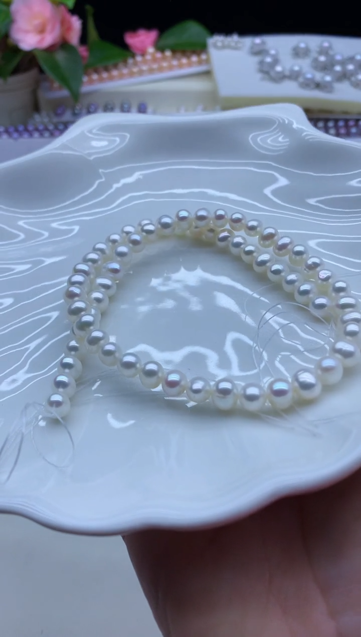 【闪购商品】淡水珍珠颈饰未镶嵌淡水珍珠项链