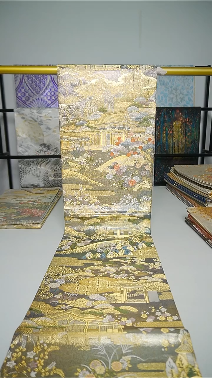 织绣织锦30细密织风景