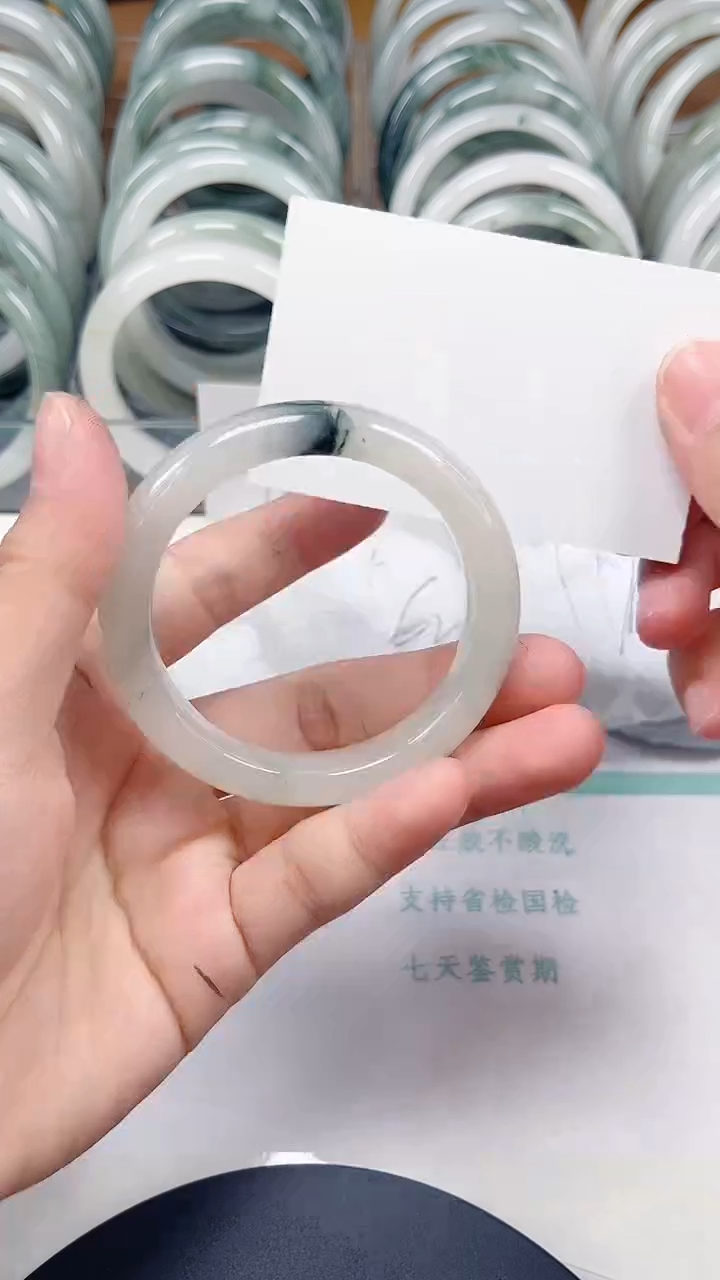 未镶嵌手镯石英质玉108-51/52