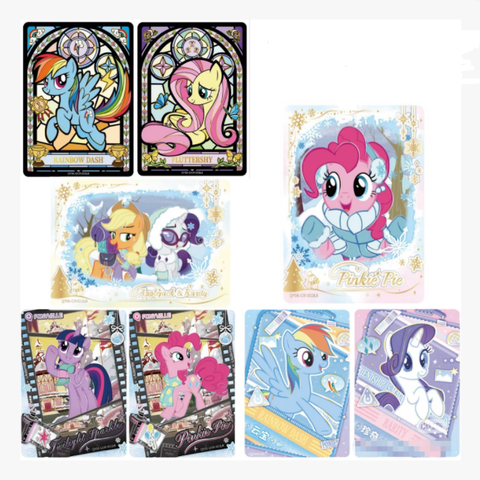 叮叮拆卡【小马跨栏刺辉10(测试版)】小马宝莉趣六卡牌（代拆）