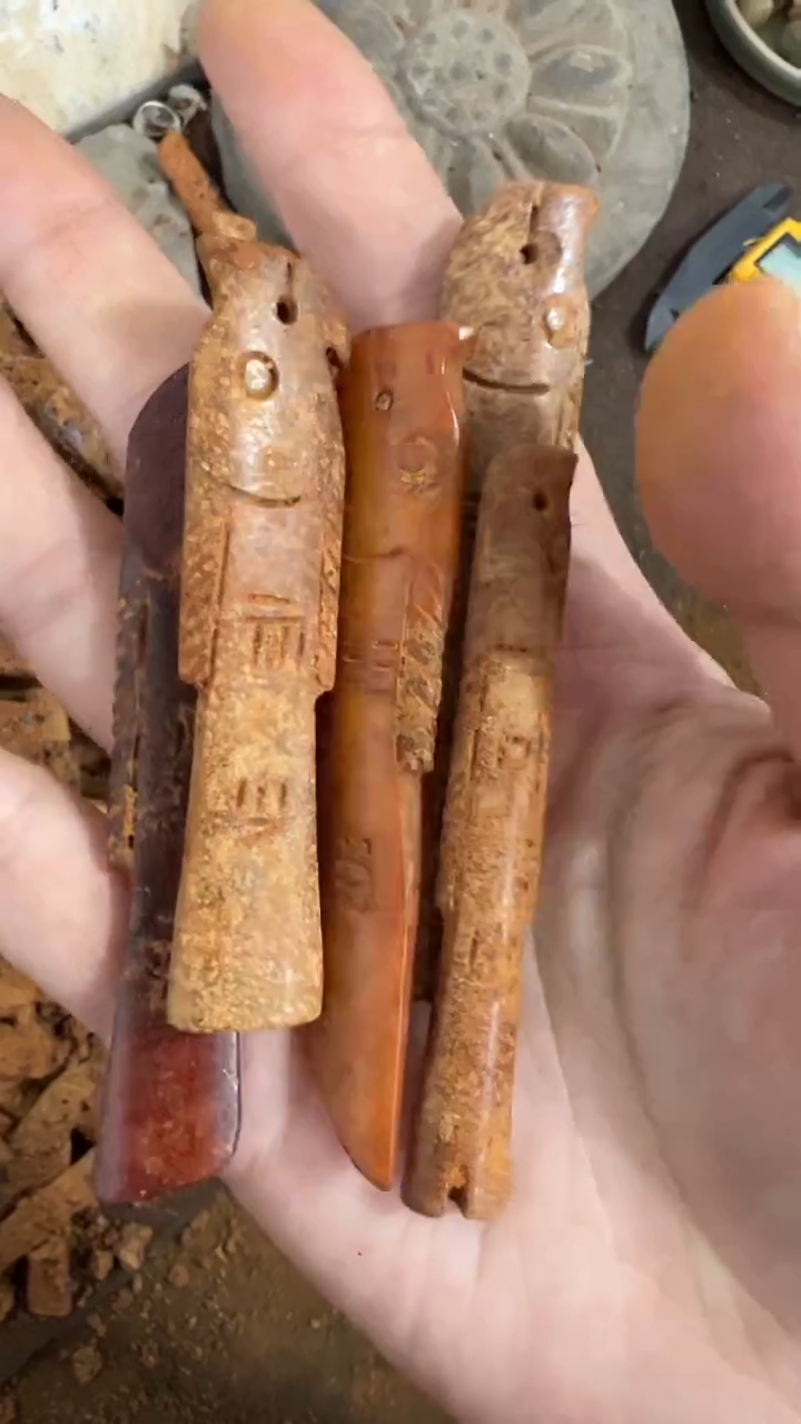 未镶嵌和田玉挂件一单5个·