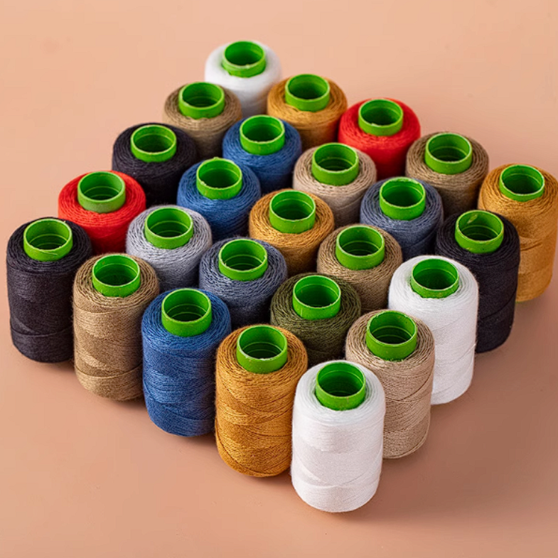 【含穿针器】十卷家用宝塔缝纫机线多色缝纫线手工diy2025新货