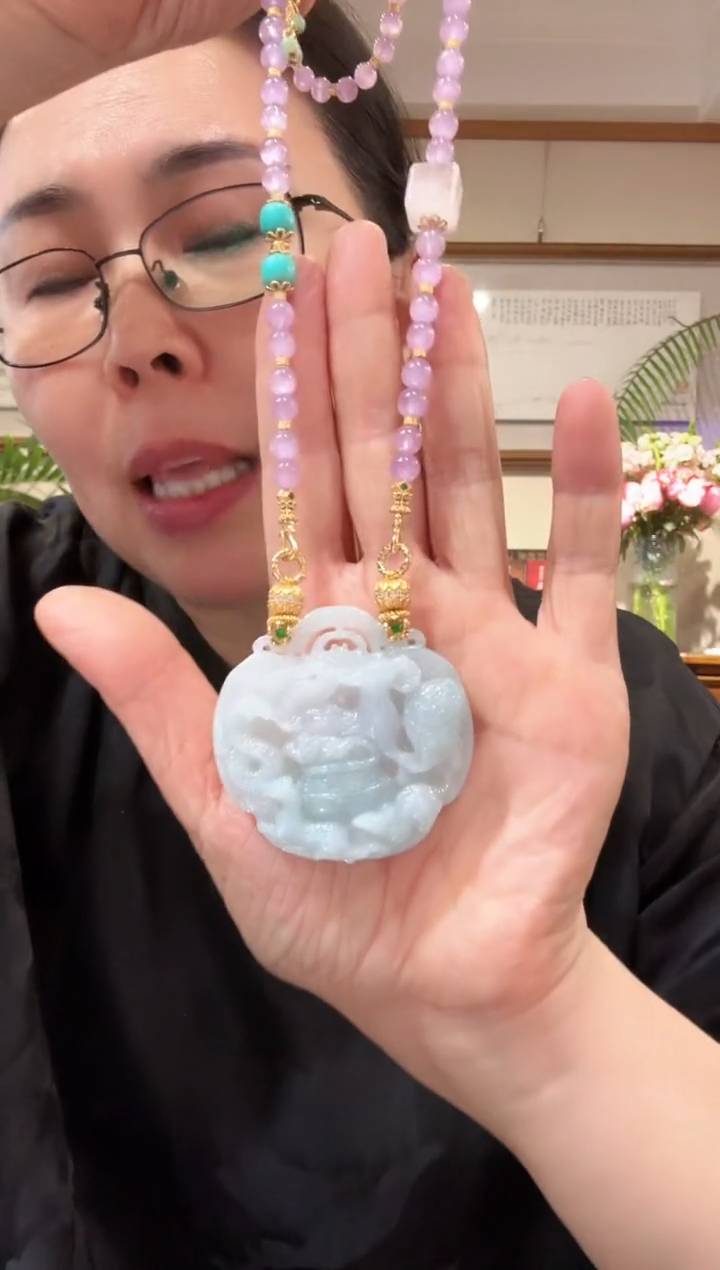 【闪购商品】翡翠颈饰未镶嵌国风