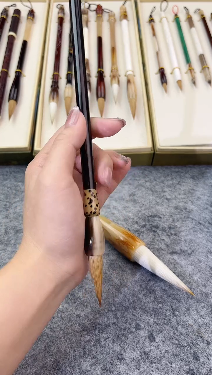 二号菩提牛角纯狼毫  1只 