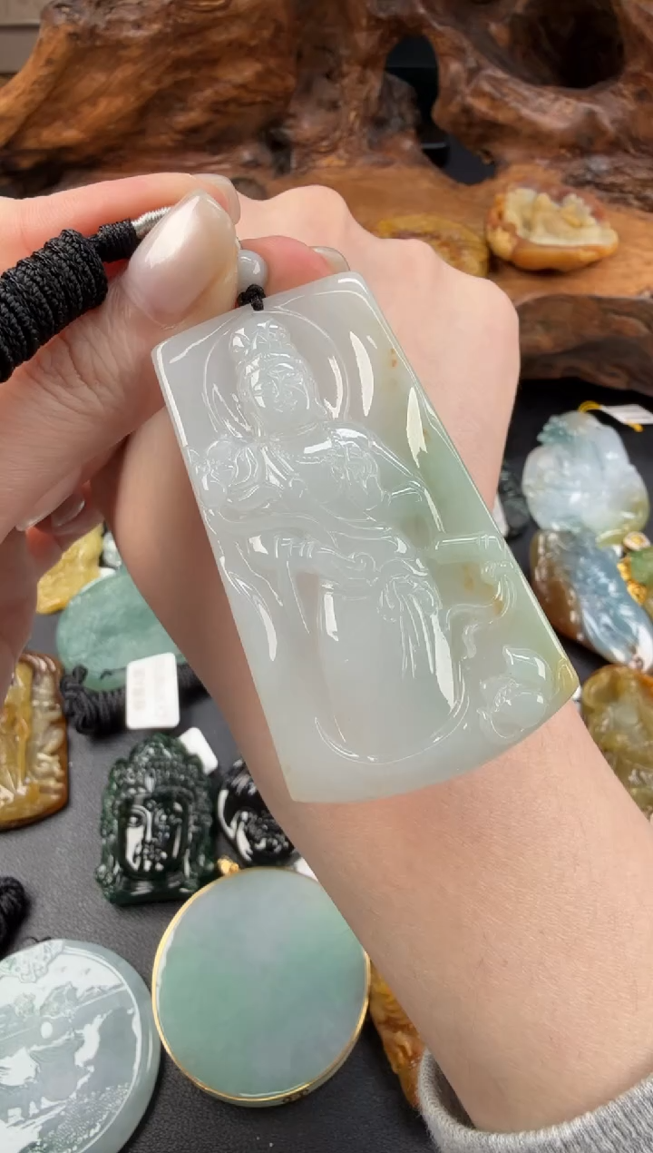 吊坠(不含链)未镶嵌翡翠翡翠饰品-327