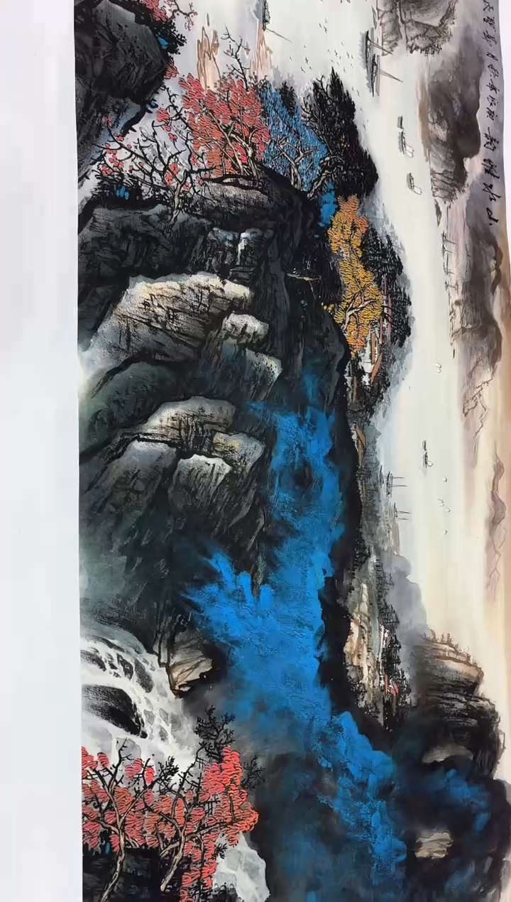 言贤书画年画年画A2