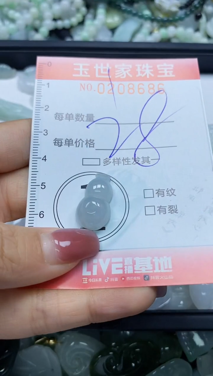 【闪购商品】翡翠颈饰未镶嵌闪购0208686