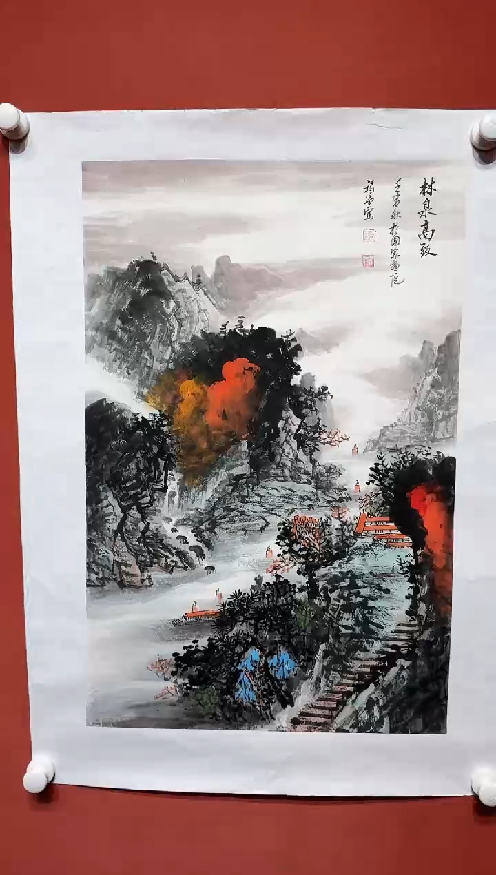 国画湖社画会/谢福堂-11-26-28