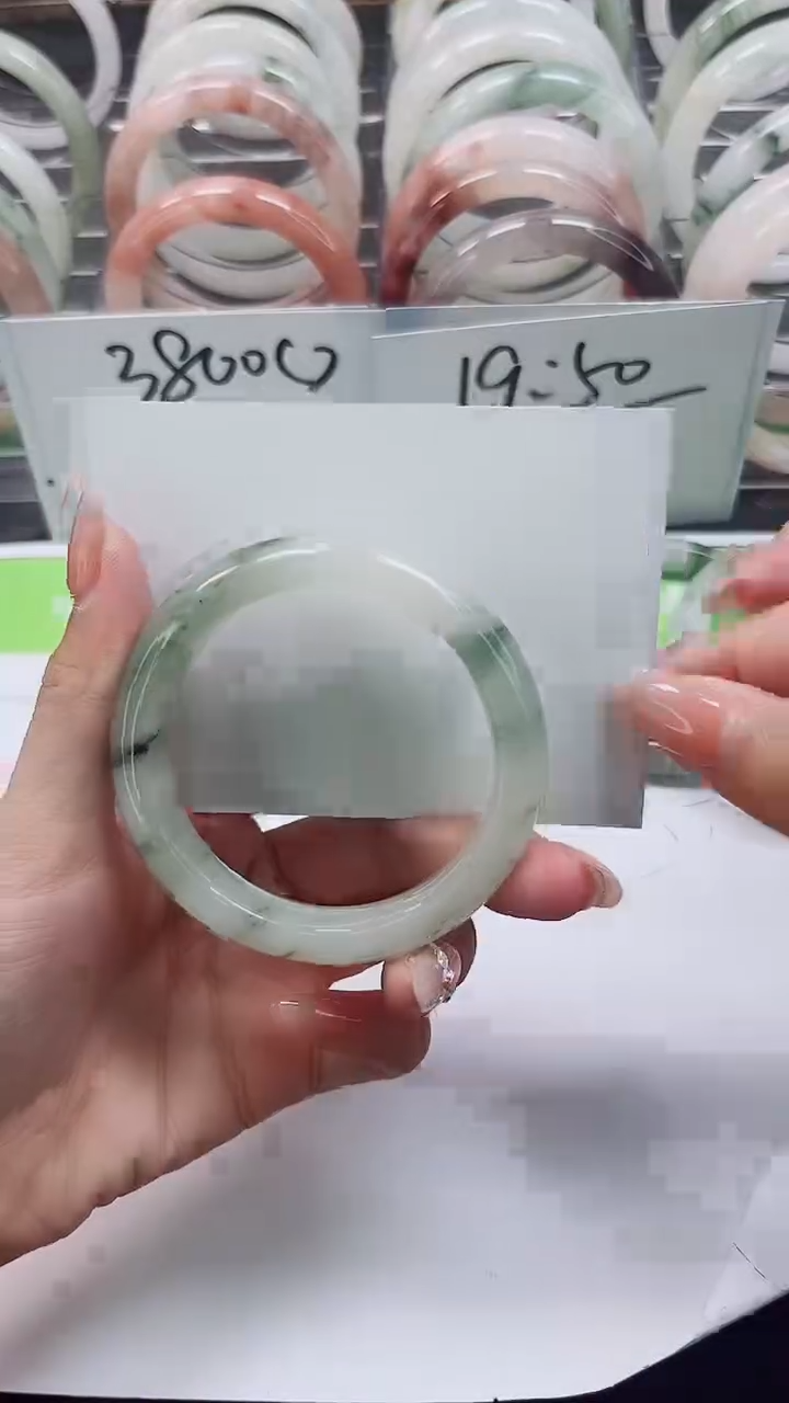 【闪购商品】石英质玉手镯未镶嵌A100-51/52